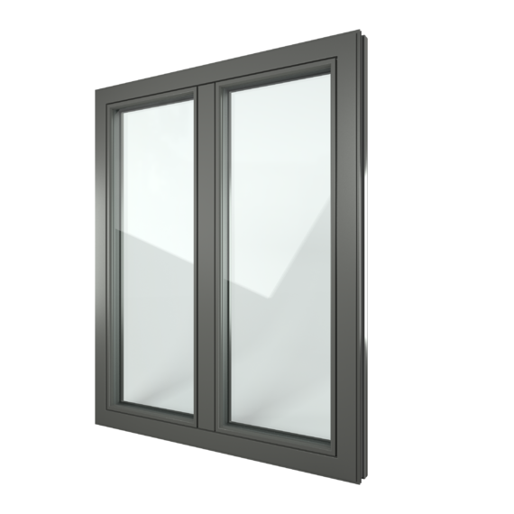 FIN-Project Classic-line 78/88 Aluminium-Aluminium