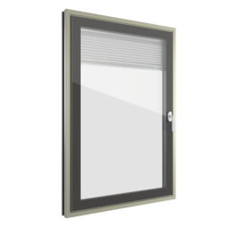 FIN-Project Nova-line Cristal Twin 78/88 Aluminium-Aluminium