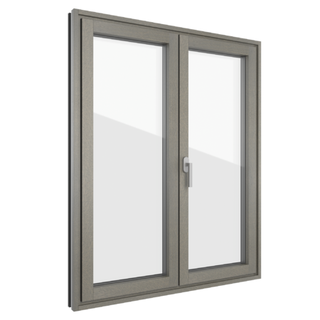 FIN-Project Nova-line Plus 78/95 aluminium-wood