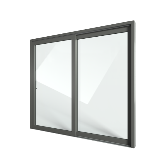 FIN-Slide Step-line 158/168 aluminium-PVC