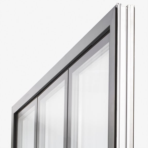 Spectacular: large glass surfaces