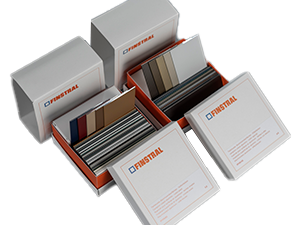 Aluminium sample set