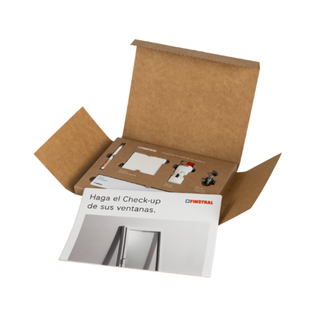 Kit para o check-up das janelas