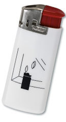 Finstral Feuerzeug-Test