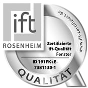 Certificazione ift per finestre