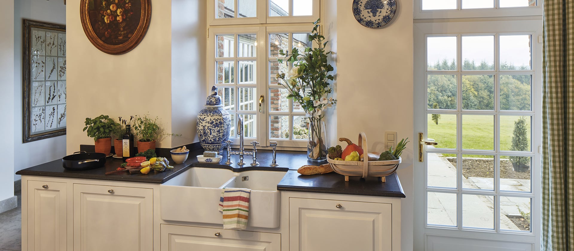 Ramen en deuren van kunststof