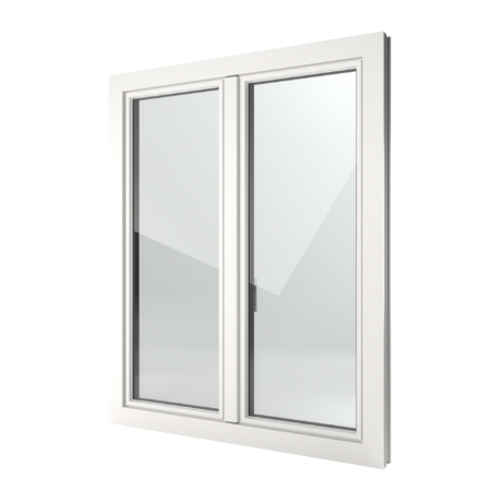 FIN-Window Slim-line 77 PVC-PVC