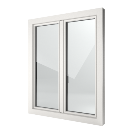 FIN-Window Slim-line 90 PVC-PVC
