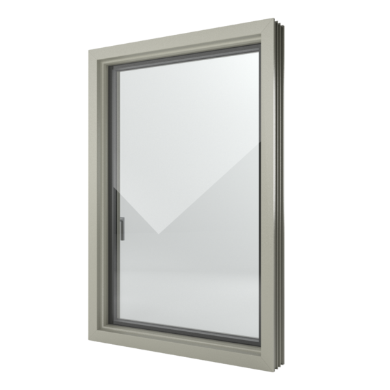 FIN-Window Nova-line Plus 124 Kunststoff-Kunststoff