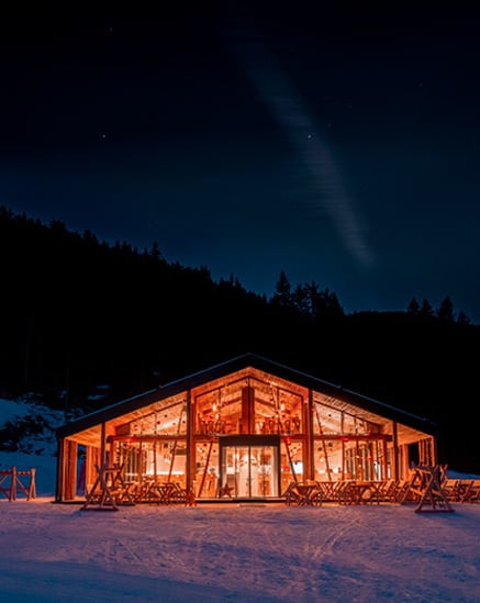 Skihut “Zin Fux” in Sexten