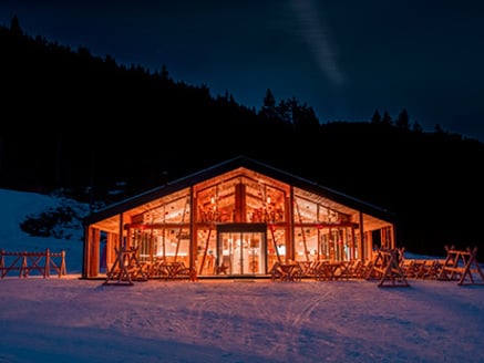 Skihut “Zin Fux” in Sexten