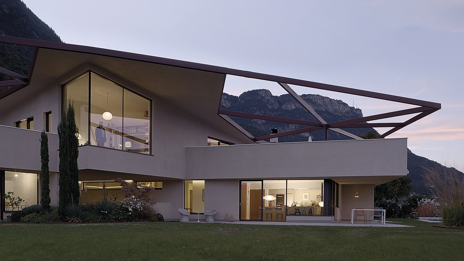 Nós vivemos as janelas.