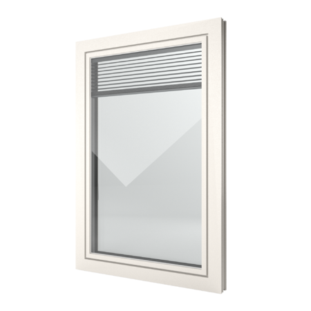 FIN-Window Slim-line Twin 77 Kunststof-Kunststof
