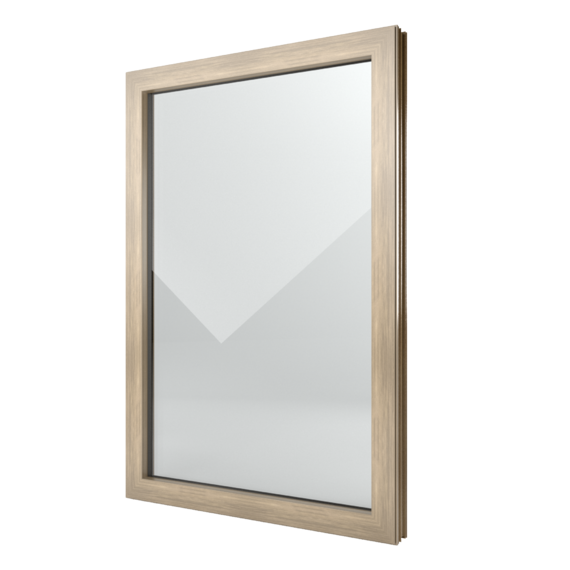 FIN-Window Vaste beglazing 77+8