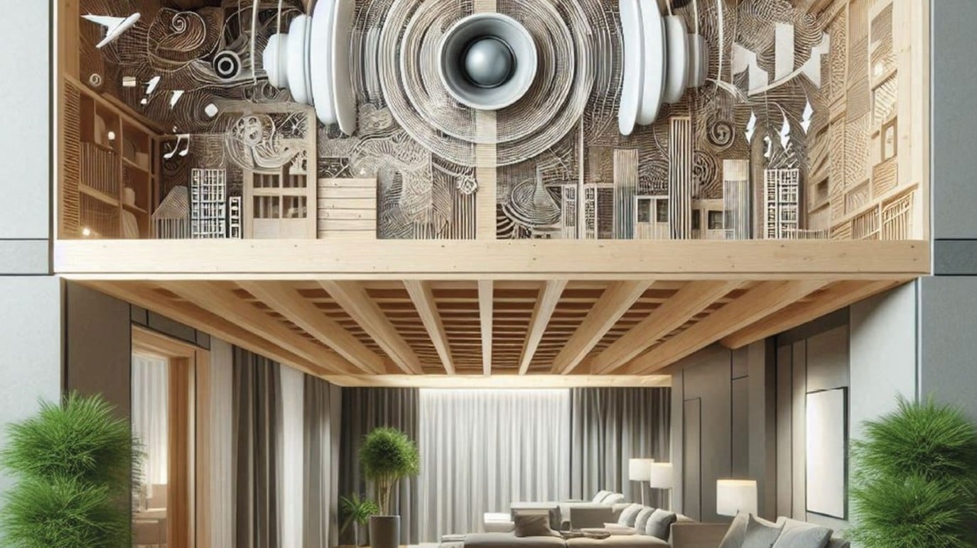 Schallschutz im Wohnungsbau.