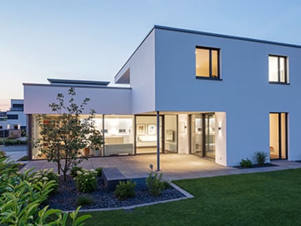 Eengezinswoning in het Rijn-Main-gebied