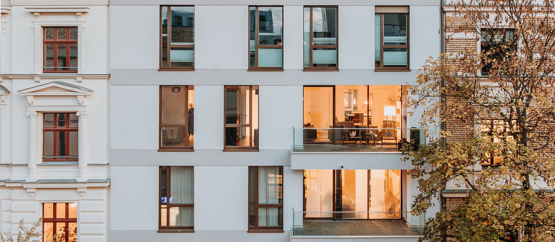 The Leibniz 47 town house in Magdeburg