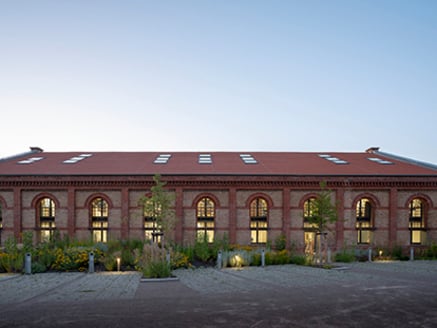 Voormalige manege in Landau