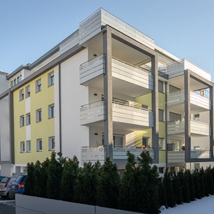 Flats and office complex in Brixen