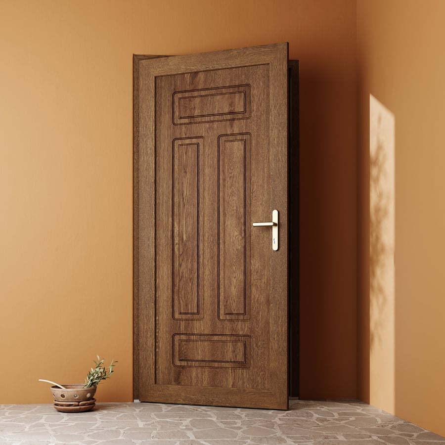 Die perfekte Haustür.