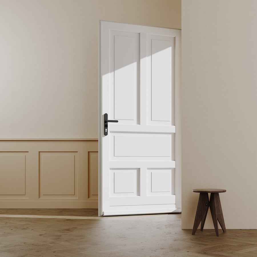 A gama de portas de entrada Finstral.