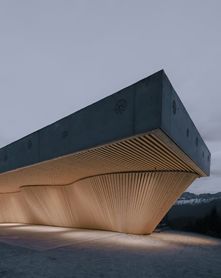 Nieuw hotelgebouw bij Brixen