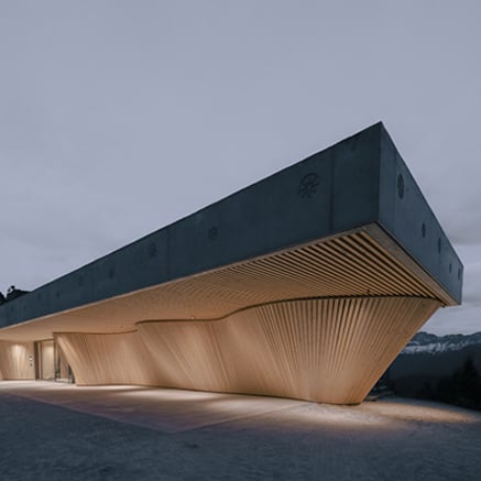 Nieuw hotelgebouw bij Brixen