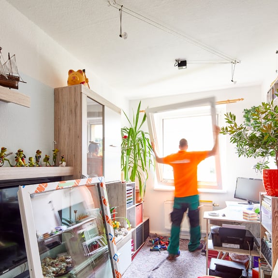 Mehrfamilienhäuser in Erfurt.