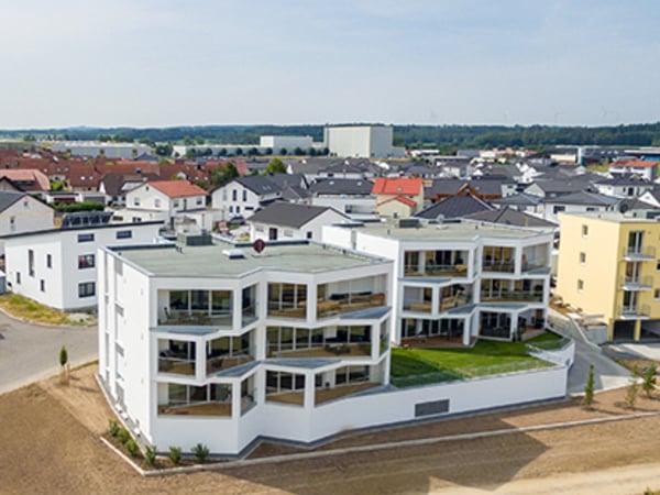 Nieuw wooncomplex bij Stuttgart