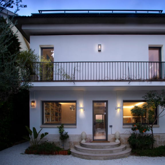 Pequeña villa cerca de Barcelona.