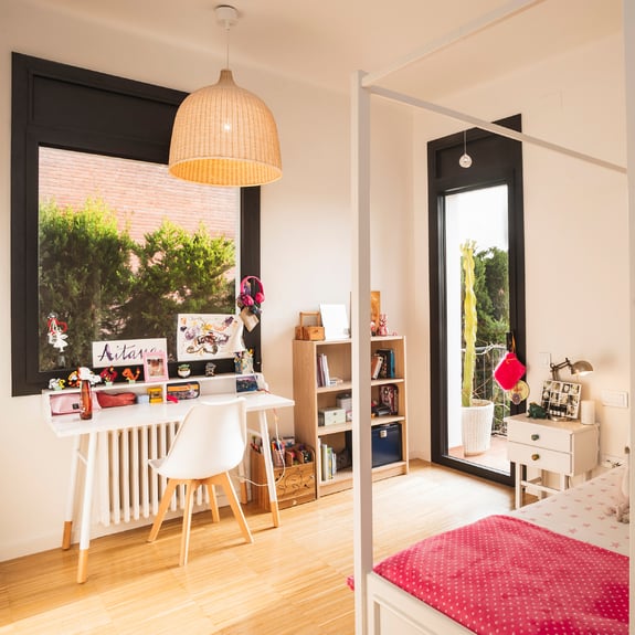 Pequeña villa cerca de Barcelona.