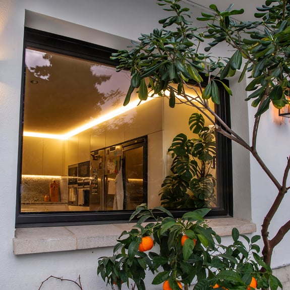 Pequeña villa cerca de Barcelona.