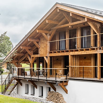 Chalet en las montañas de Megève