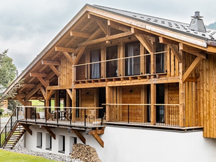 Chalet sur les hauteurs de Megève