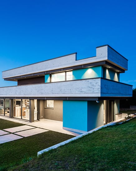 Construção nova no norte de Espanha