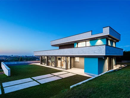 Maison neuve : nord de l'Espagne