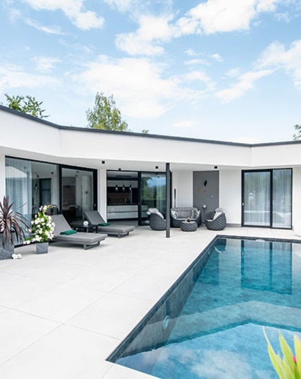 Moderne nieuwbouw in Karinthië