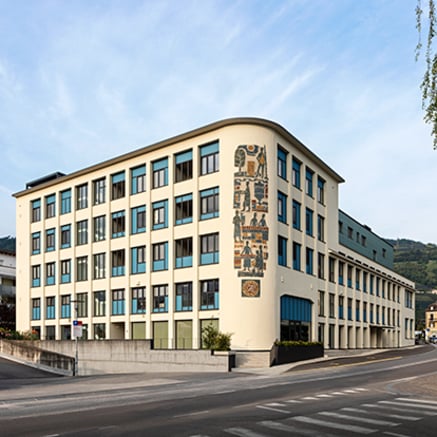 Fábrica antiga em Lana