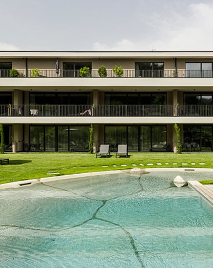 Lofts midden tussen de wijngaarden