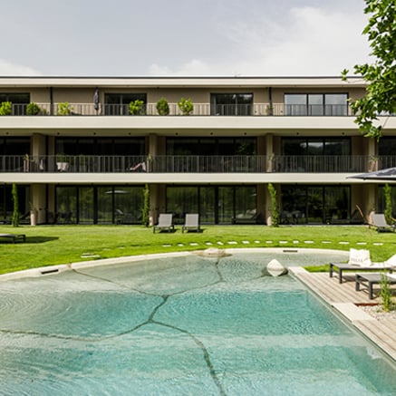 Lofts nestling amid vineyards