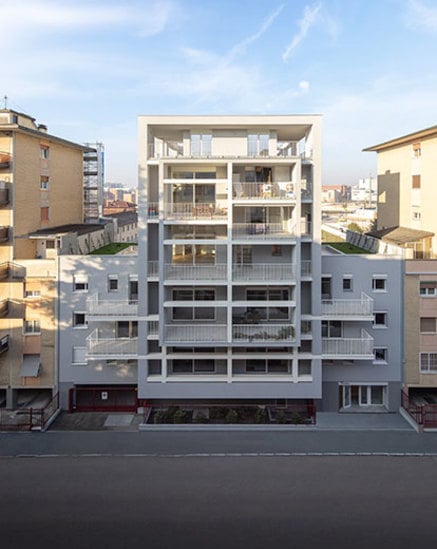 Nuovo complesso residenziale a Milano