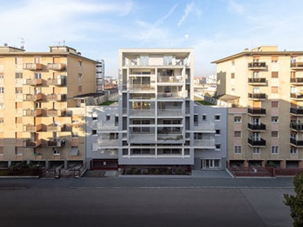 Complexe résidentiel neuf à Milan