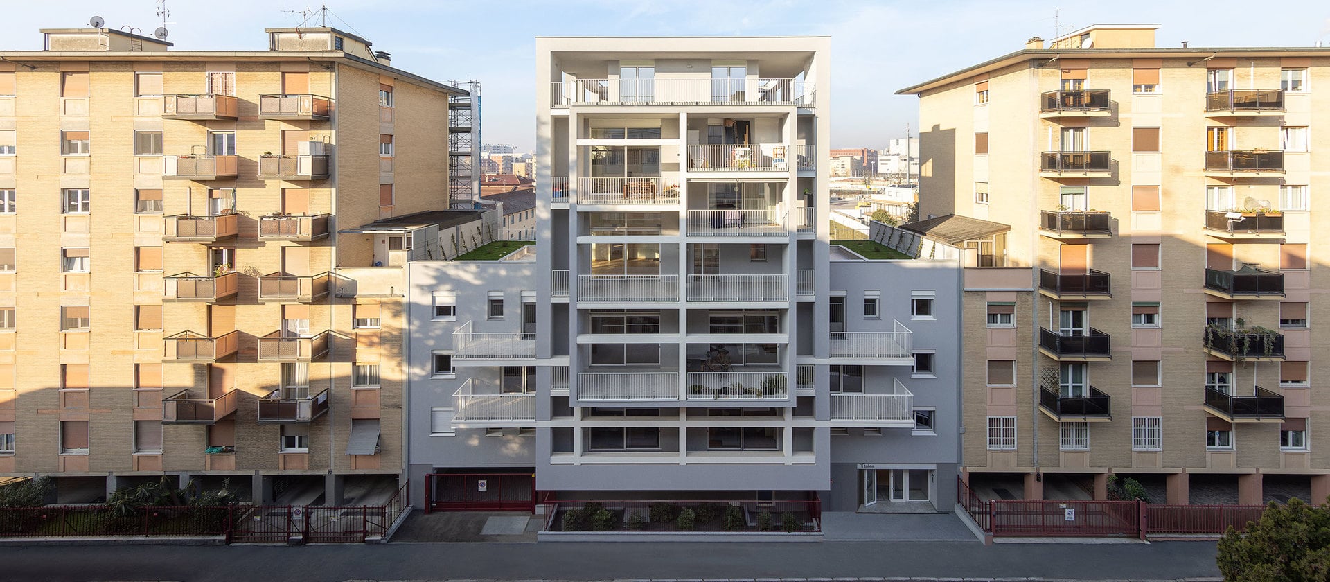 New residential complex in Milan