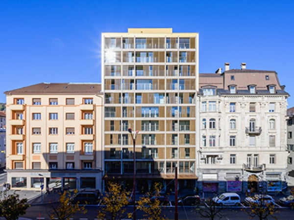 Building complex in Switzerland