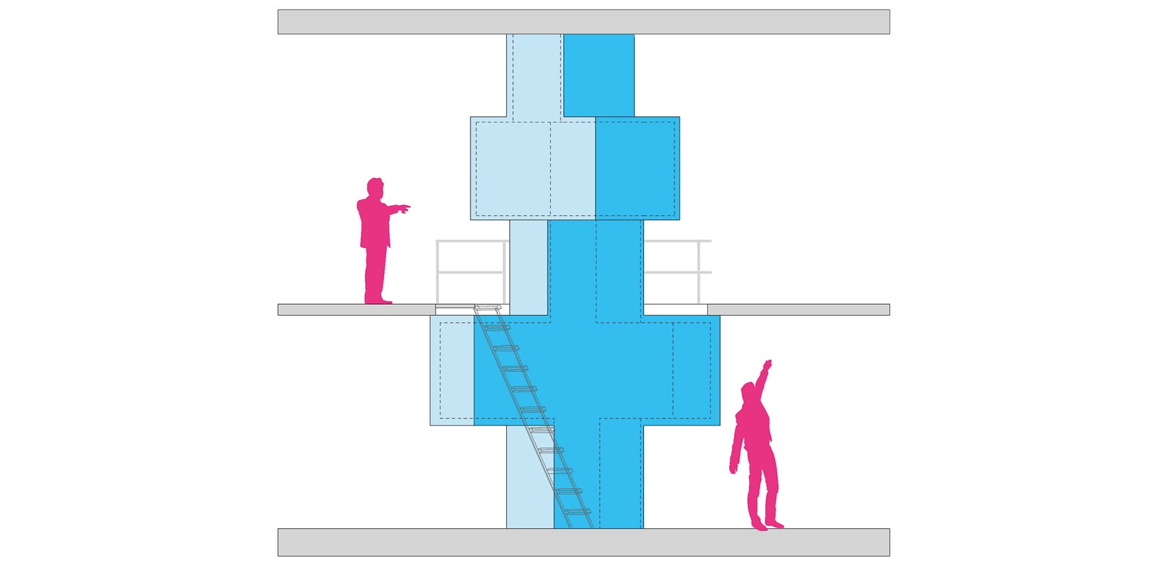 Reframe the building.