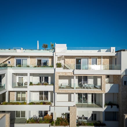 Apartment building on Sardinia