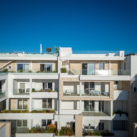 Appartementencomplex op Sardinië