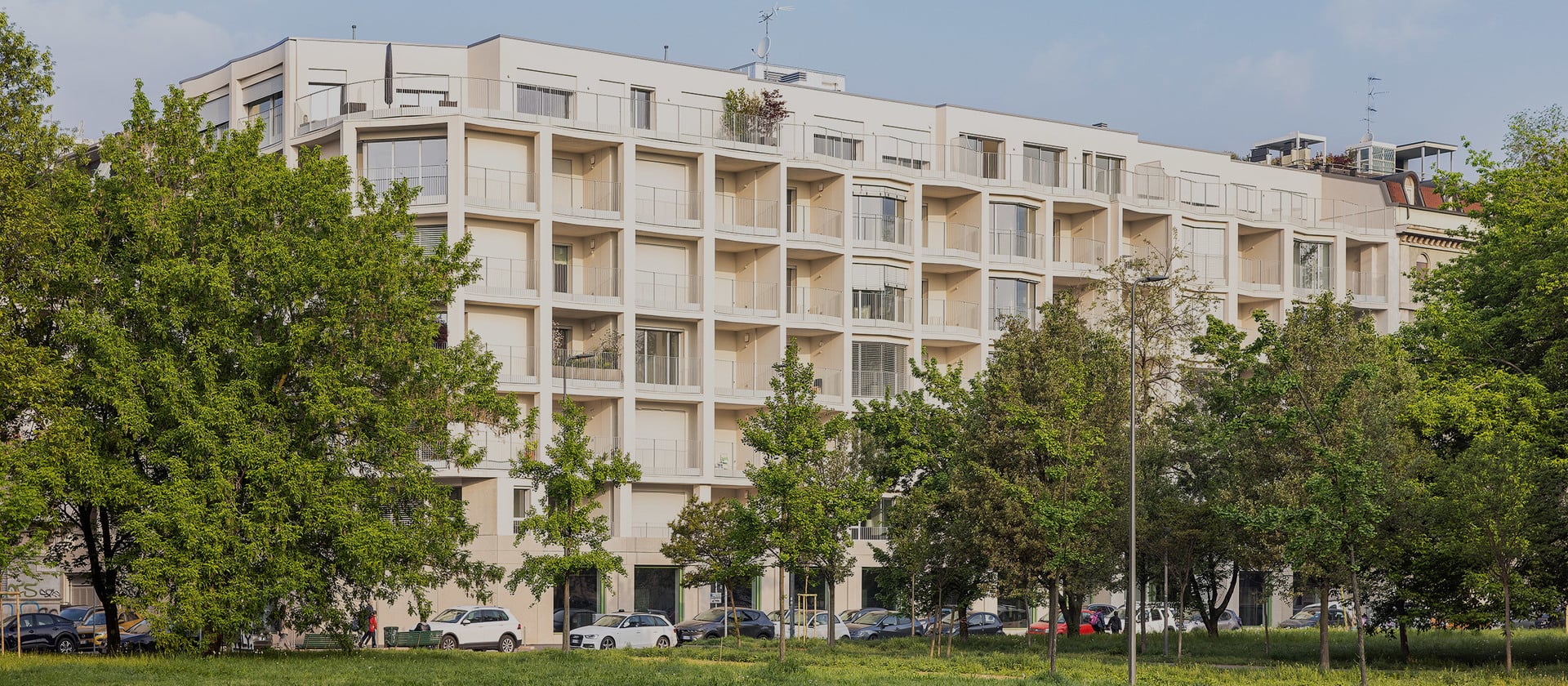 Zona residencial, Milán