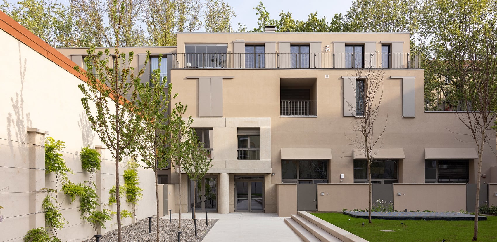 Residential quarter, Milan