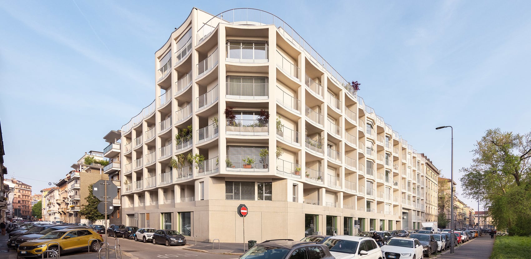Zona residencial, Milán